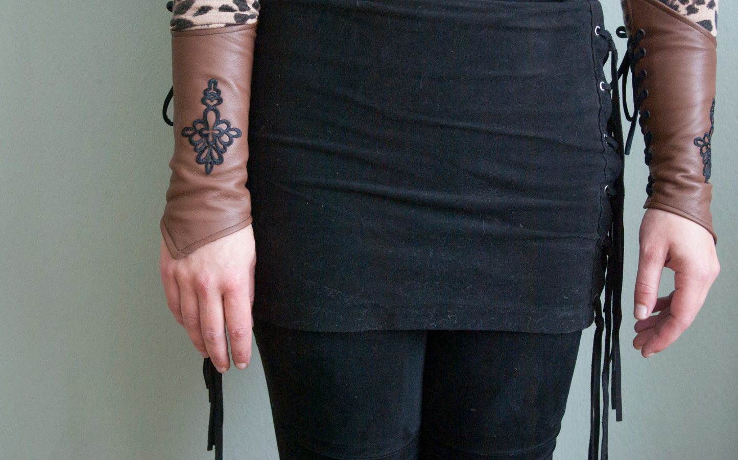 Leather Vambraces