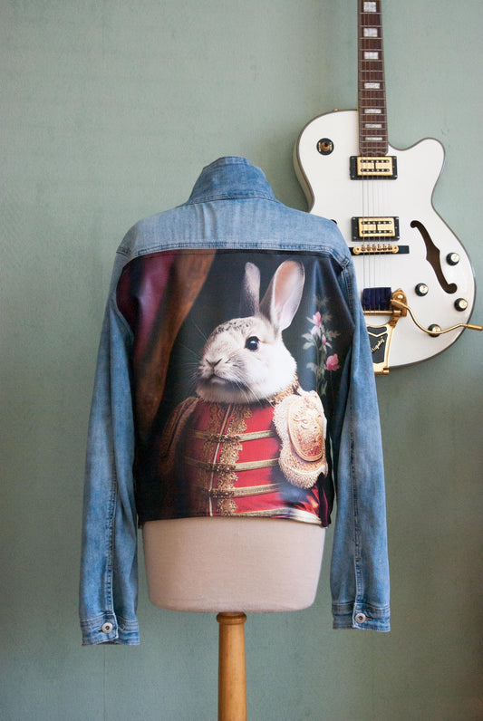 Denim Jacket with Image