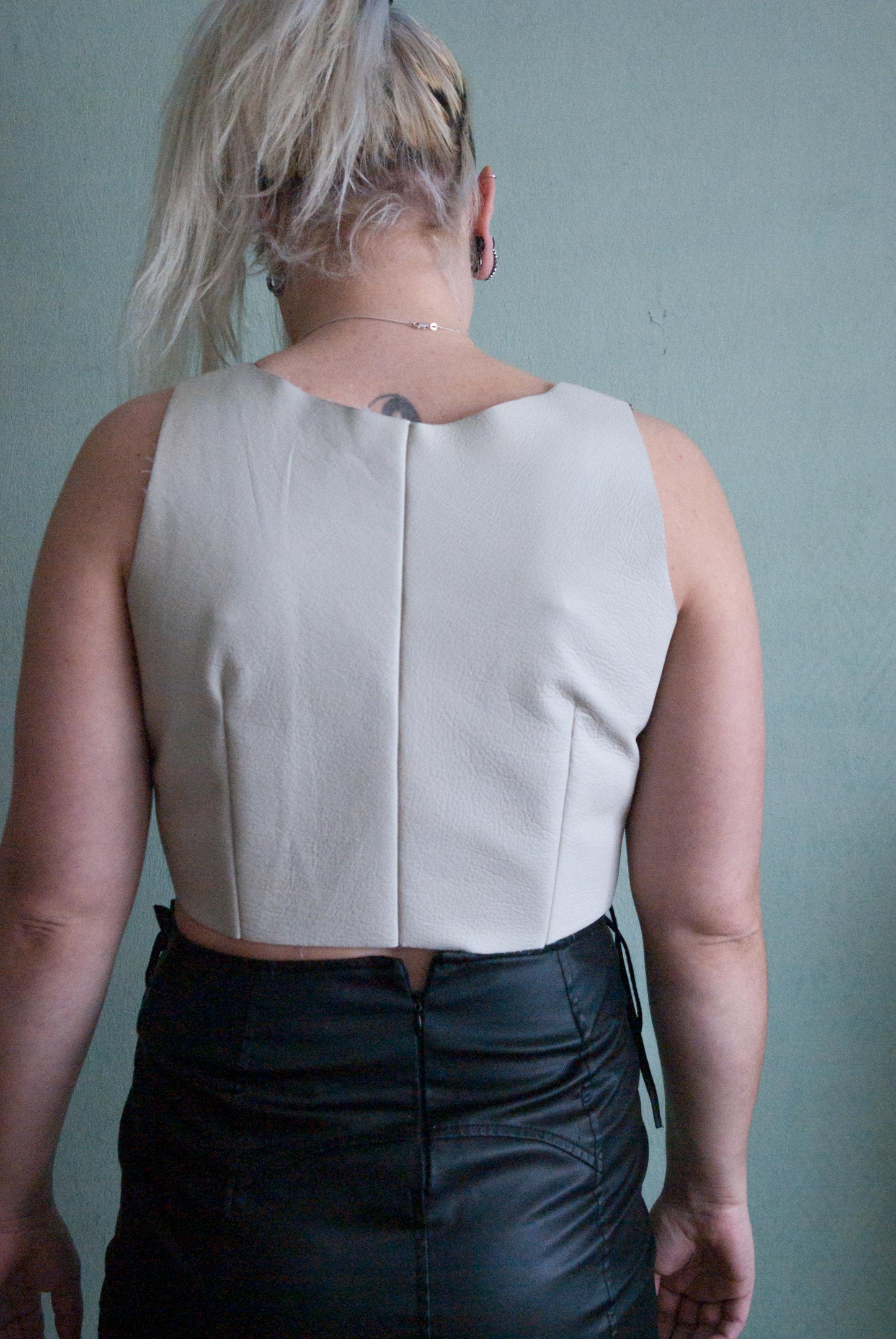 Lace Up Corset Top