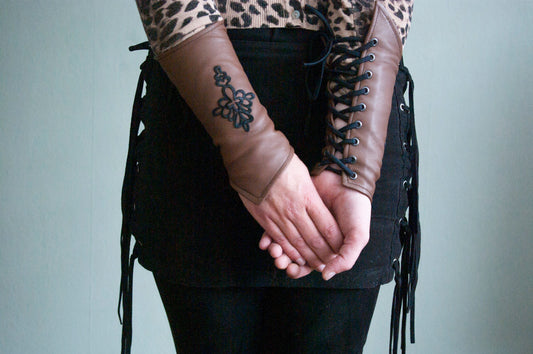 Leather Vambraces