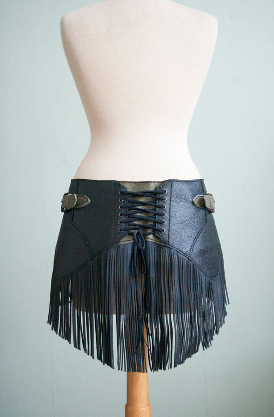 Fringe Skirt Belt 