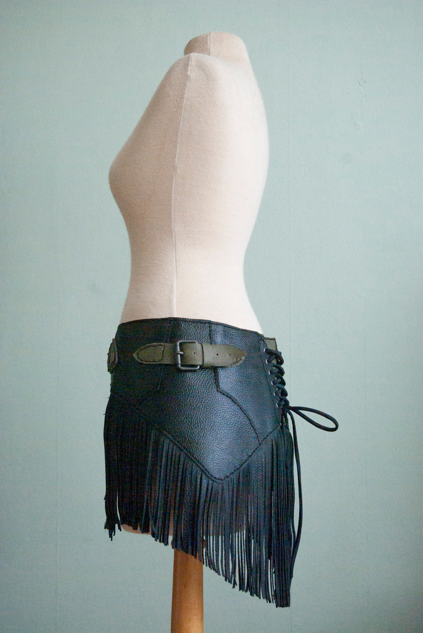 Fringe Skirt Belt 
