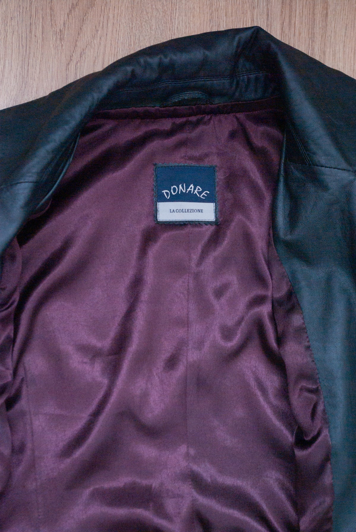 Leather Jacket with Astronaut