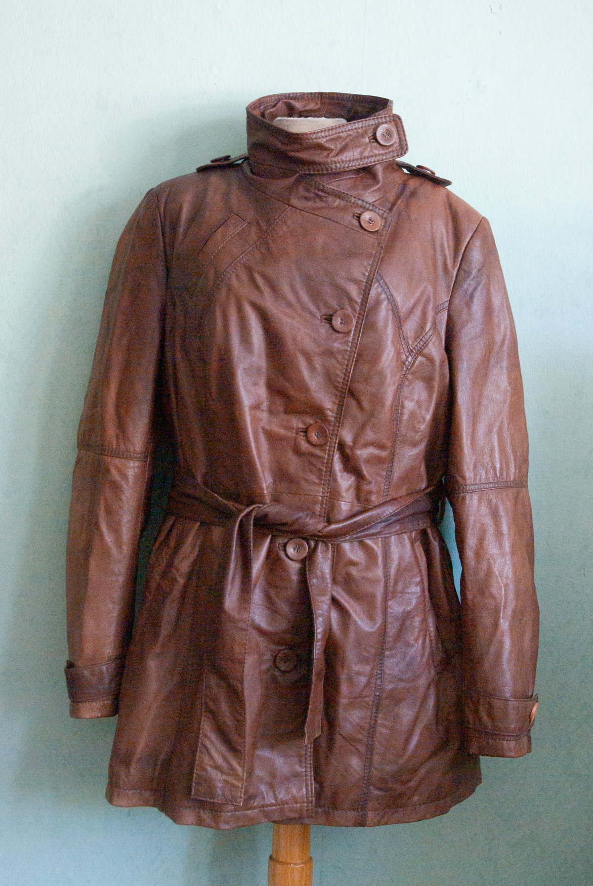 Leather jacket with Astronaut