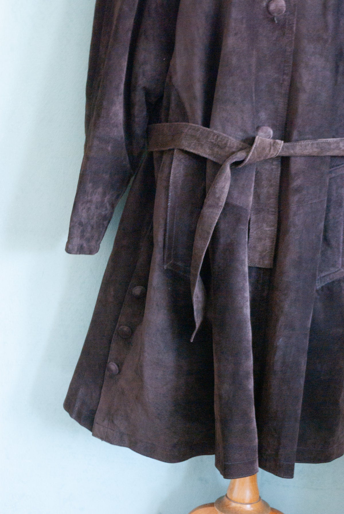 Suede Jacket with Horse