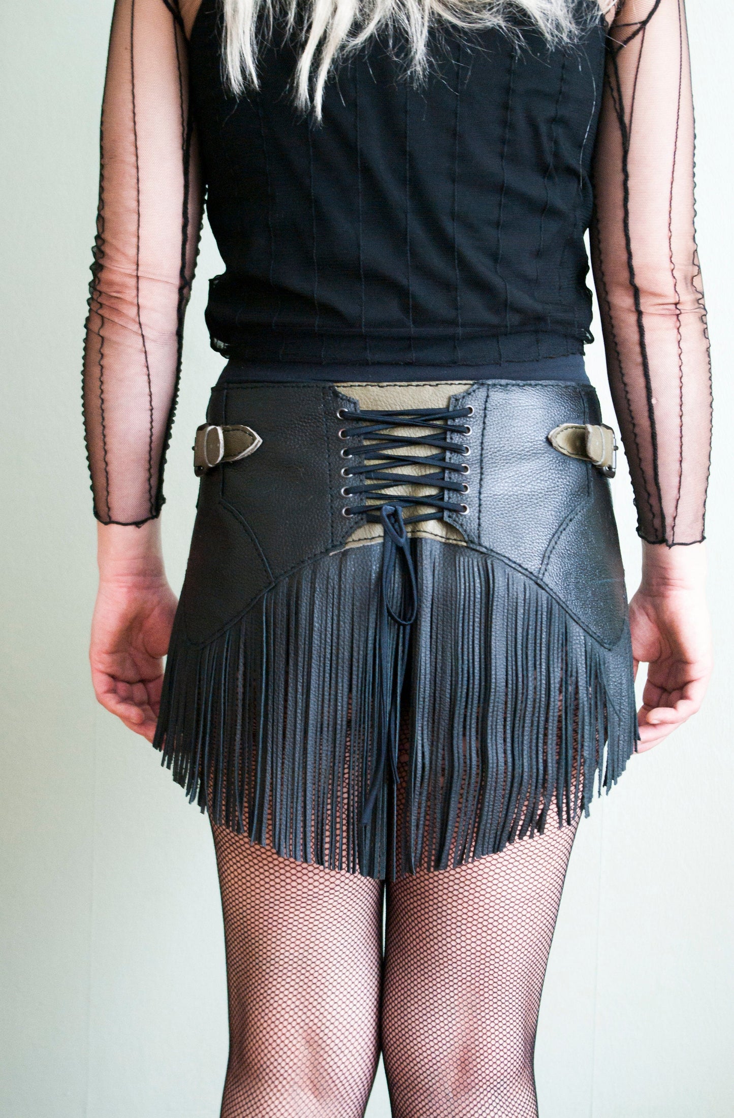 Fringe Skirt Belt 