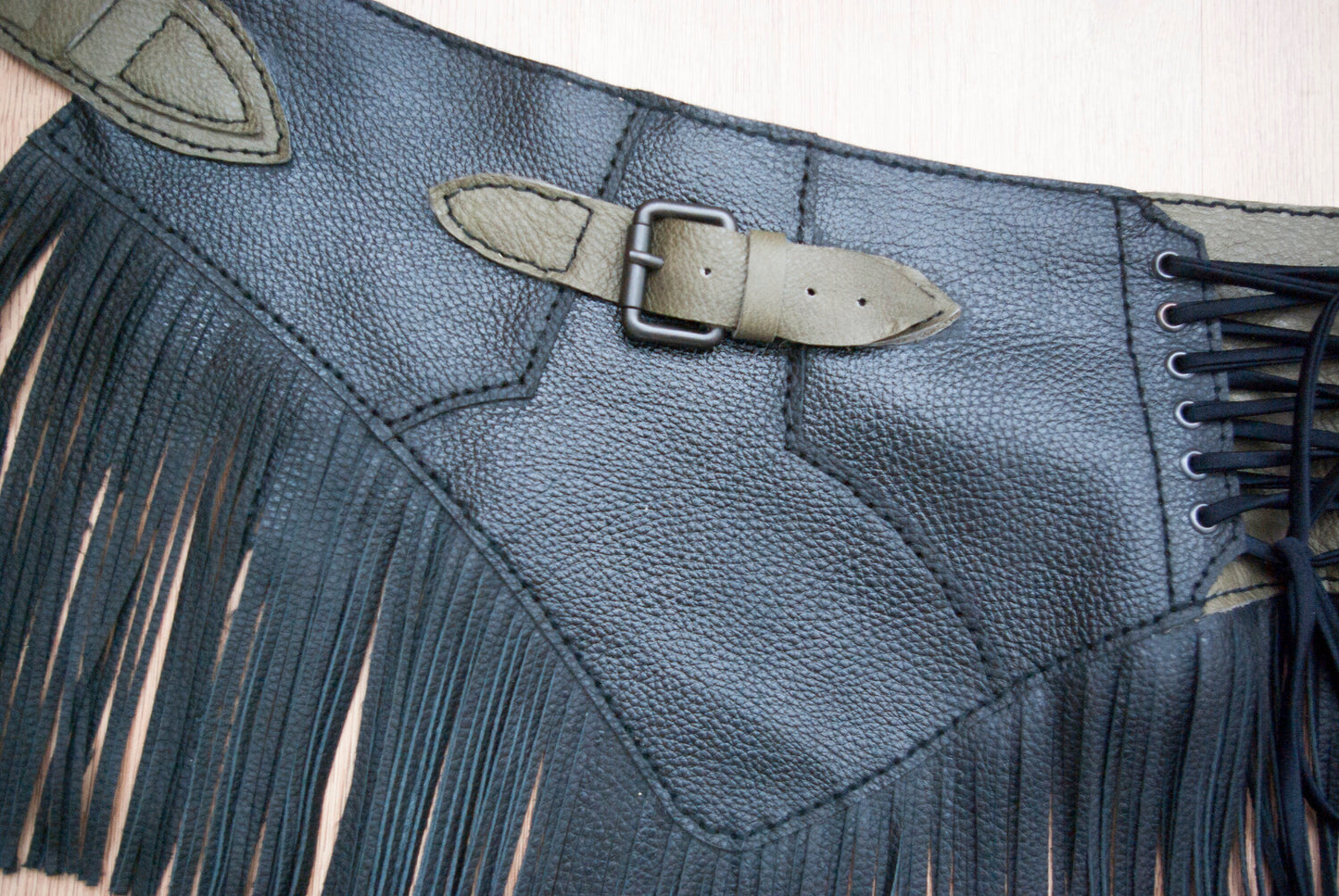 Fringe Skirt Belt 