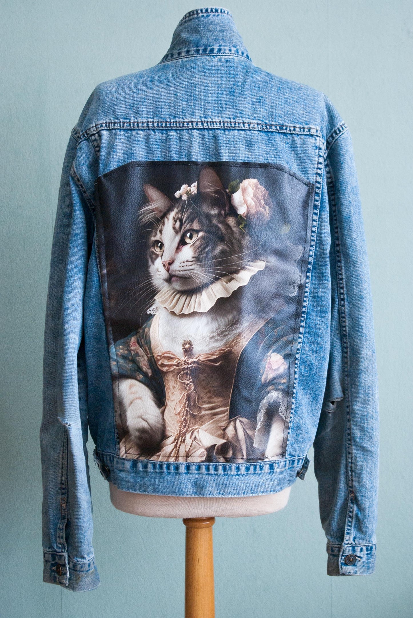 Denim Jacket with Image